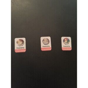 Powered By Friendship Funny Fairy Tail Anime Manga Sticker Decal (6 Pack)